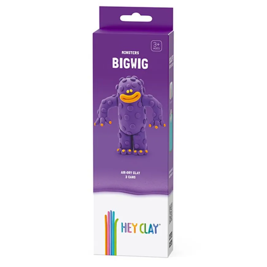Hey Clay Boetseerklei Monster: Bigwig