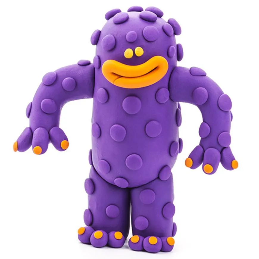 Hey Clay Boetseerklei Monster: Bigwig