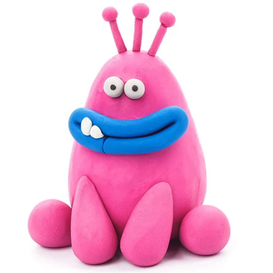 Hey Clay Boetseerklei Monsters: Cyclops, Terry, Pi