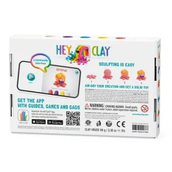 Hey Clay Boetseerklei Oceaan: Haai, Octopus, Rog
