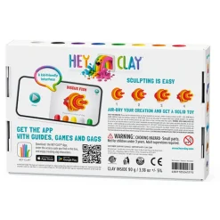 Hey Clay Boetseerklei Oceaan: Clownvis, Discusvis, Paling