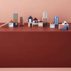 Houten Blokken - City Aiden - Kids Concept +12M