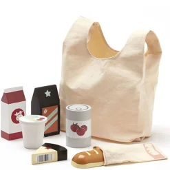 Houten Boodschappen Met Tas - Kids Concept +3 Jr