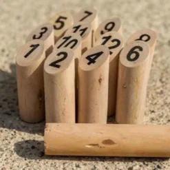 Houten Kubb Set
