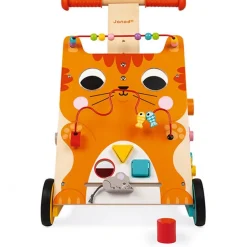 Janod Activiteiten Loopwagen Kat
