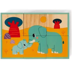 Janod Blokpuzzel Dieren Wwf®