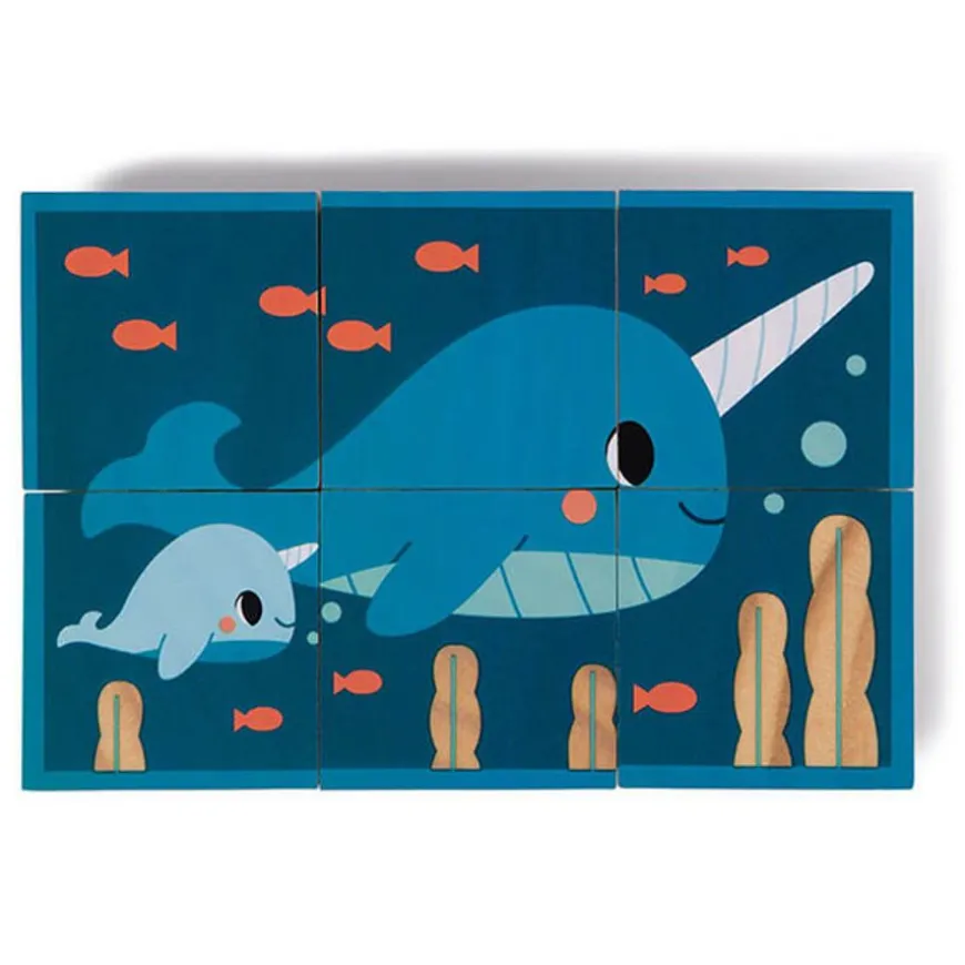 Janod Blokpuzzel Dieren Wwf®