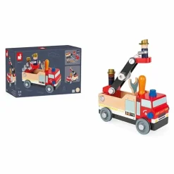 Janod Brico Kids Brandweerwagen
