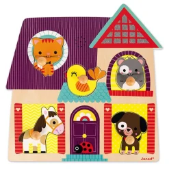 Janod Geluidenpuzzel Mijn Kleine Vriendjes