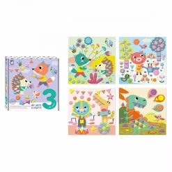Janod Knutselpakket Geometrische Stickers +3 Jr