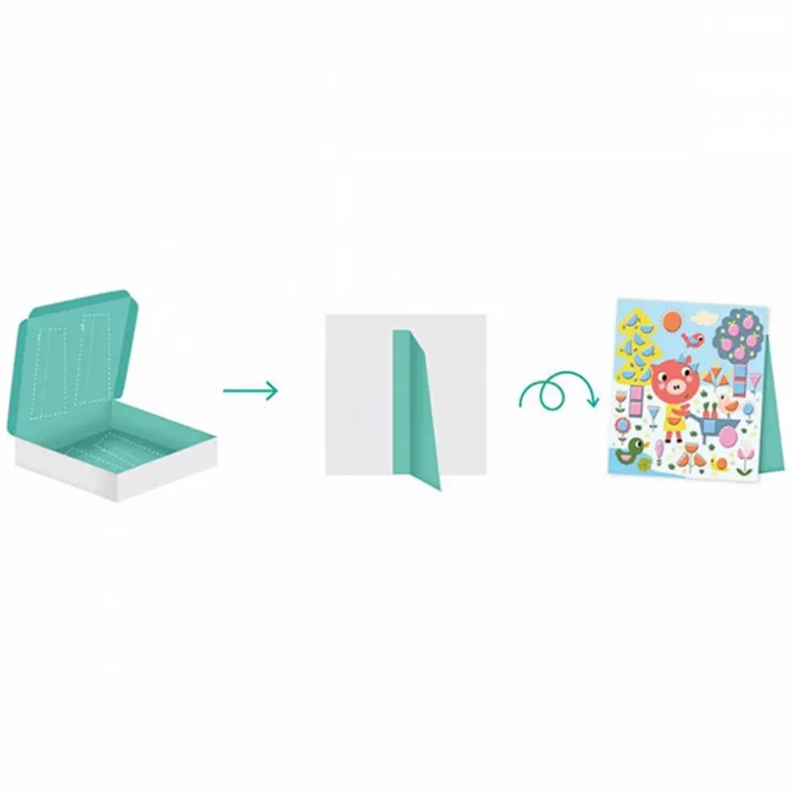 Janod Knutselpakket Geometrische Stickers +3 Jr