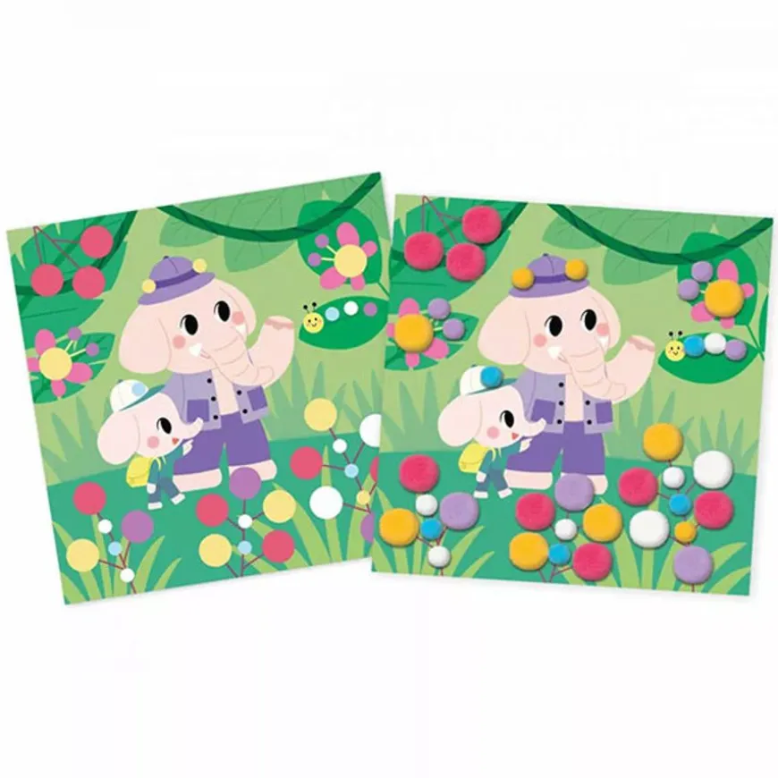 Janod Knutselpakket Pompoms +3Jr