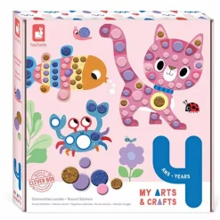 Janod Knutselpakket Ronde Stickers +4 Jr