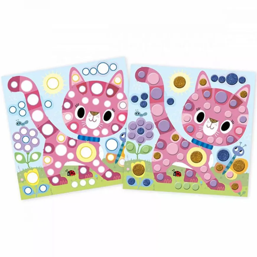 Janod Knutselpakket Ronde Stickers +4 Jr