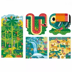 Janod Knutselpakket Stickeren Jungle +5 Jr