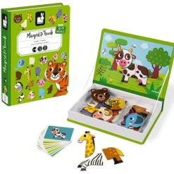 Janod - Magneetboek Dieren - 40St 3-8Jr