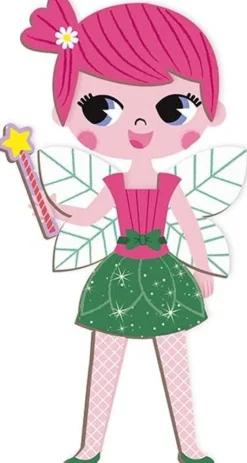 Janod - Magneetboek Meisjes Outfits - 54St 3-8Jr