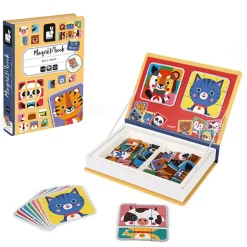 Janod Magneetboek Mix & Match 80St 3-8Jr