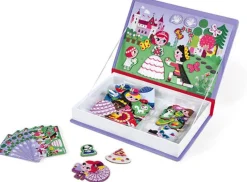 Janod - Magneetboek Prinsessen - 62St 3-8Jr