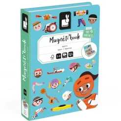 Janod Magneetboek Sporten 48St 3-8Jr