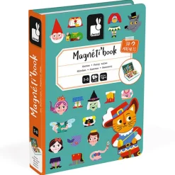Janod Magneetboek Sprookjes 40St 3-8Jr