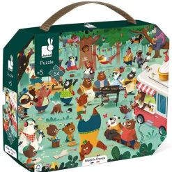 Janod Puzzel Berenfamilie 54St +5Jr