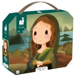 Janod Puzzel Da Vinci 100 Stukjes