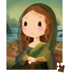 Janod Puzzel Da Vinci 100 Stukjes