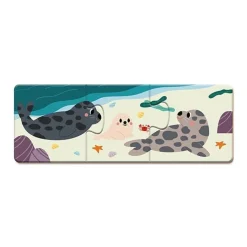 Janod Puzzel Dieren 10X 3 Stukjes Wwf®