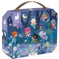 Janod Puzzel Feeen En Waterlelies 36St +4Jr