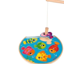 Janod - Puzzel - Magnetisch Visspel - Speedy Fish