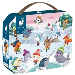 Janod Puzzel Sneeuwfeest 36St +4Jr