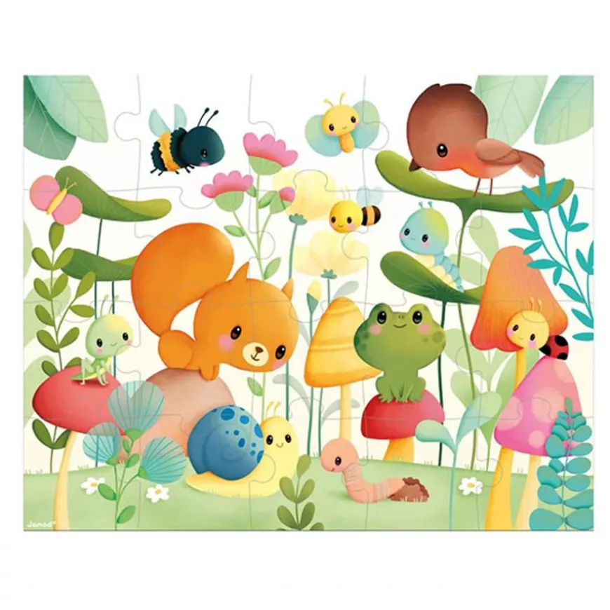 Janod Puzzel Tuinvrienden 20 Stukjes