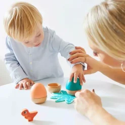 Janod Sorteerspel Verrassingseieren Dino +18M