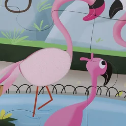 Janod - Voelpuzzel - Een Dag In De Zoo - 20St +3Jr