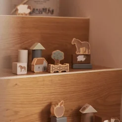 Jollein Houten Blokken Set Farm