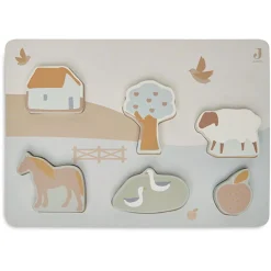 Jollein Houten Puzzel Farm
