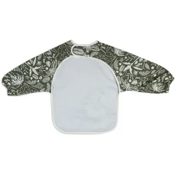 Jollein Slabbetje Met Mouw Waterproof Botanical Leaf Green