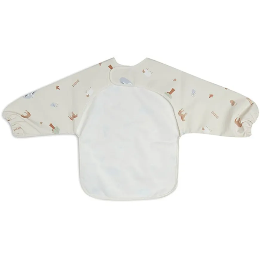 Jollein Slabbetje Met Mouw Waterproof Farm