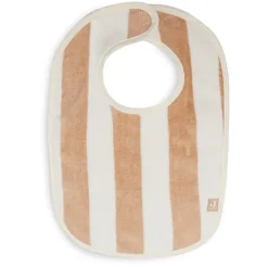 Jollein Slabbetje Stripe Terry Biscuit Gots 2-Pack