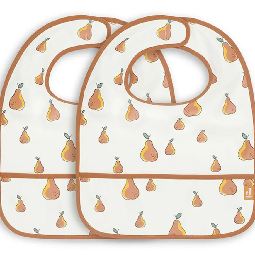 Jollein Slabbetje Waterproof Pear 2 Stuks