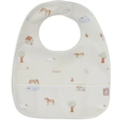Jollein Slabbetje Waterproof Farm 2 Stuks