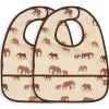 Jollein Slabbetje Waterproof Savannah 2 Stuks