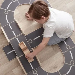 Kids Concept Houten Autobaan Aiden 18-Delig
