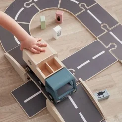 Kids Concept Houten Autobaan Aiden 18-Delig