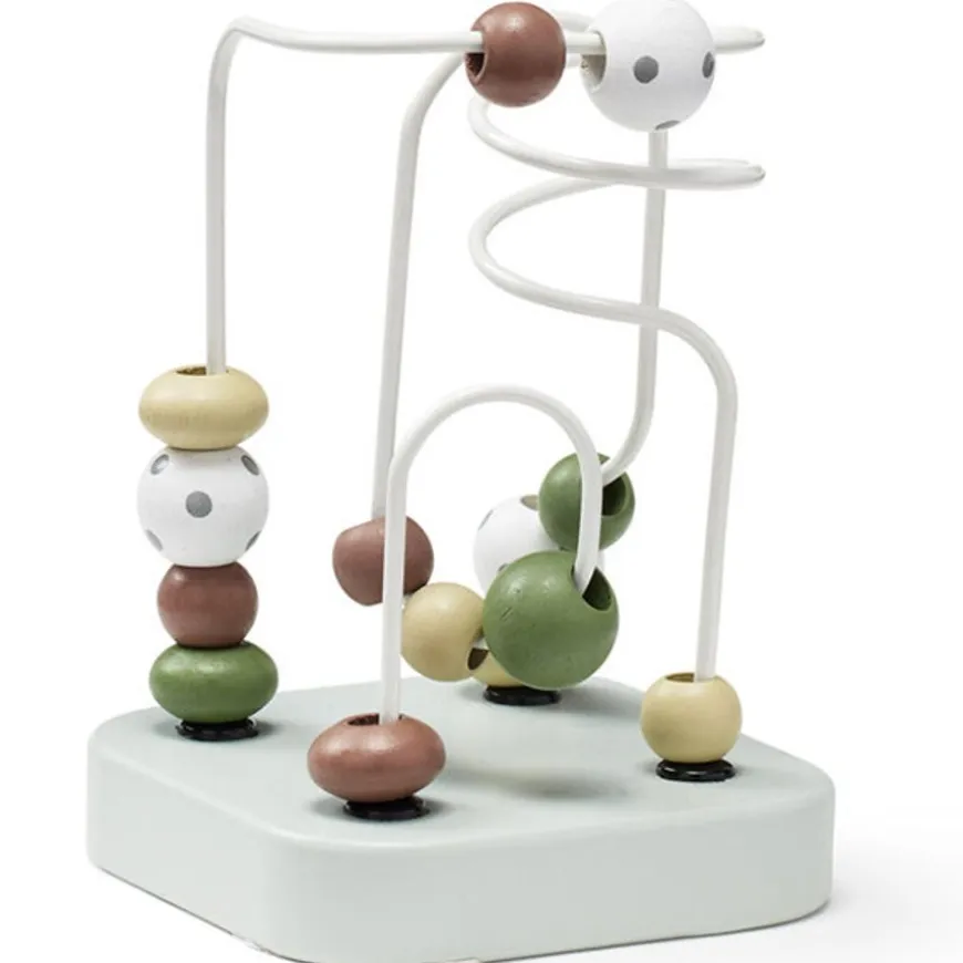 Kids Concept Kralenspel Mini Edvin Groen +12M
