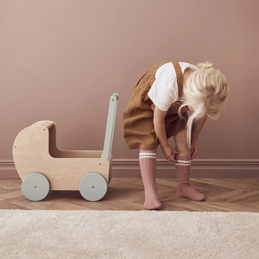 Kids Concept Poppenwagen Natural