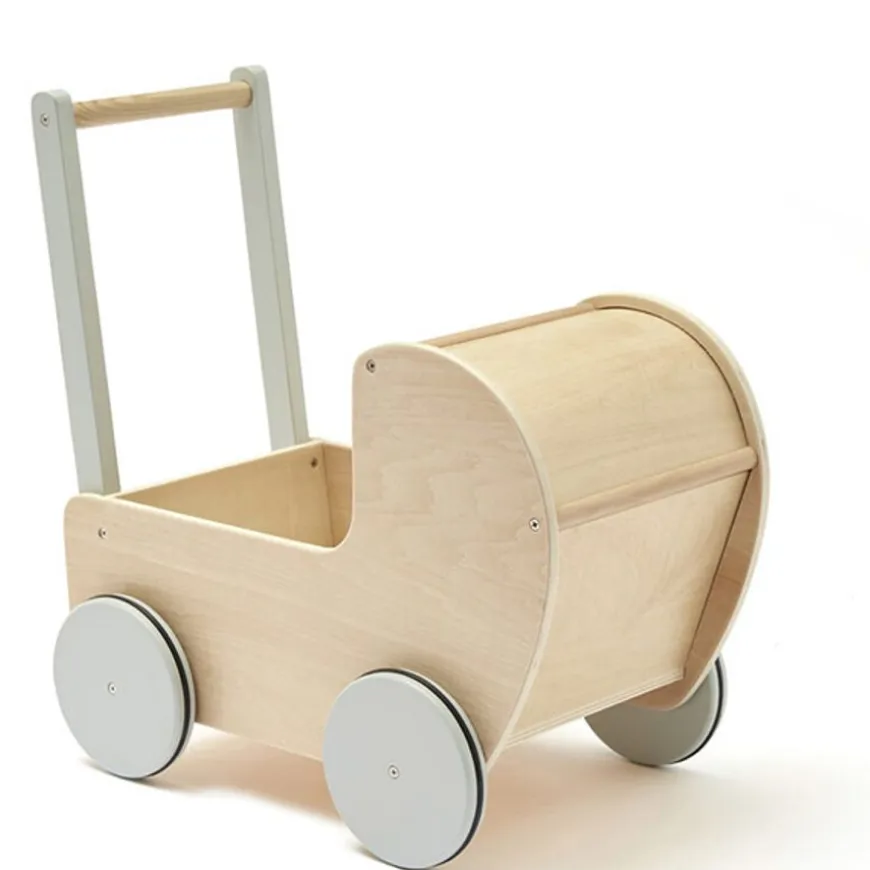 Kids Concept Poppenwagen Natural
