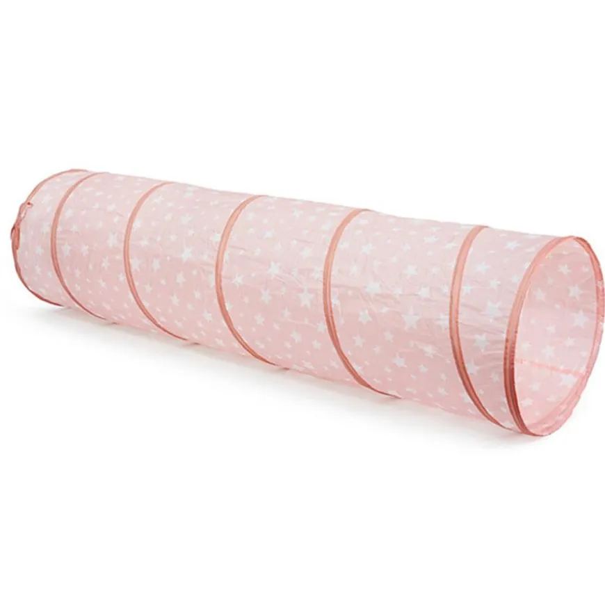 Kids Concept Speeltunnel Pink Star