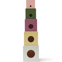 Kids Concept Stapelblokken Hout 5St - Edvin
